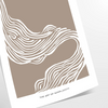 space captivating boho art poster unique shape inspirations stunning wall print artistic touch room perfect gift occasion sizes A4 A0