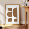 élégance affiche bureau boho design bohème authentique espace travail cadeau unique une touche artistique déco disponibles A4 cm A0