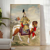 timeless allure vintage Japanese soldier poster black green hues captivating wall art print ideal gift history enthusiasts lovers space order artwork standalone piece today