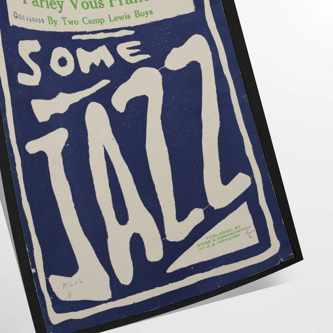 Some Jazz Music Art Travel Poster High Quality Frame Premium Print Home Decor Color