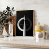 space stunning poster edge rocket technology sleek black gray canvas wall art enthusiasts thoughtful gift sizes A4 cm A0 print today