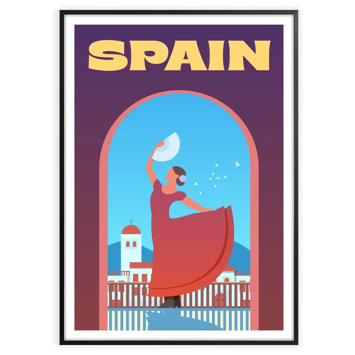 Spain Print Wall Art Poster