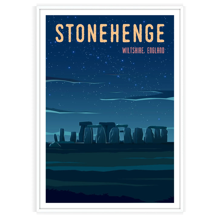 Stonehenge Print Wall Art Poster