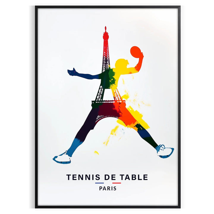 Tennis De Table 2 Paris Poster