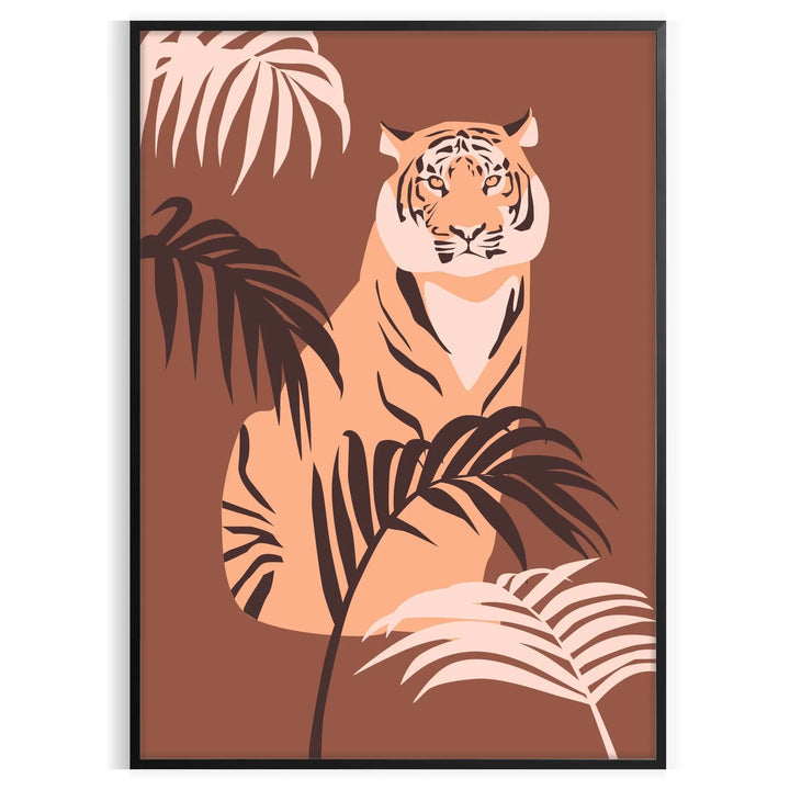 Art animalier tigre 