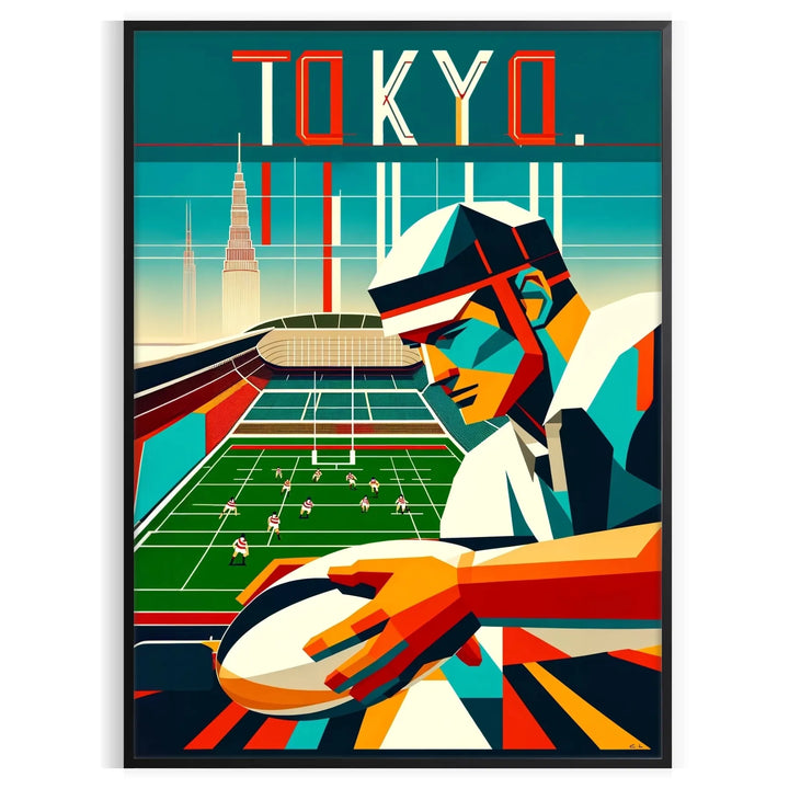 Affiche Rugby Tokyo 