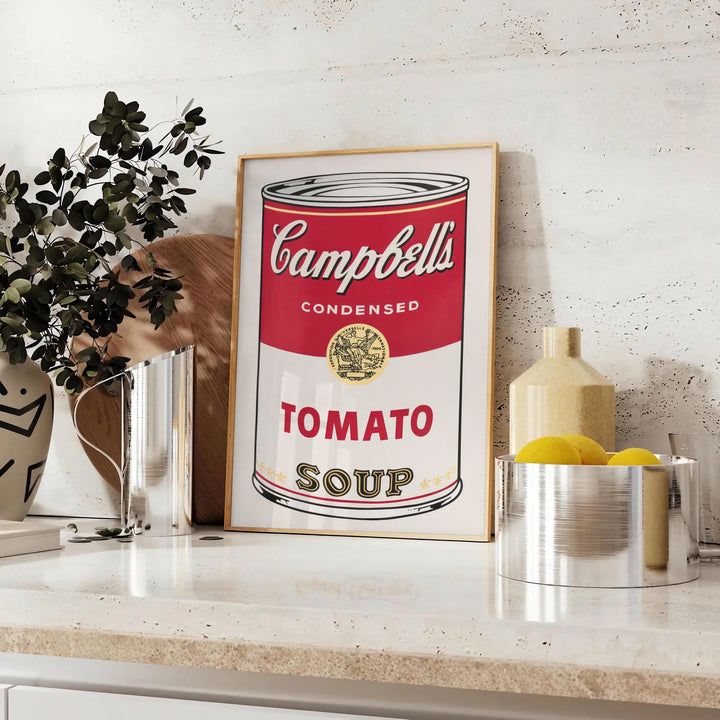 Tomato Soup Pub Art Print Travel Poster High Quality Frame Premium Print Home Decor Color