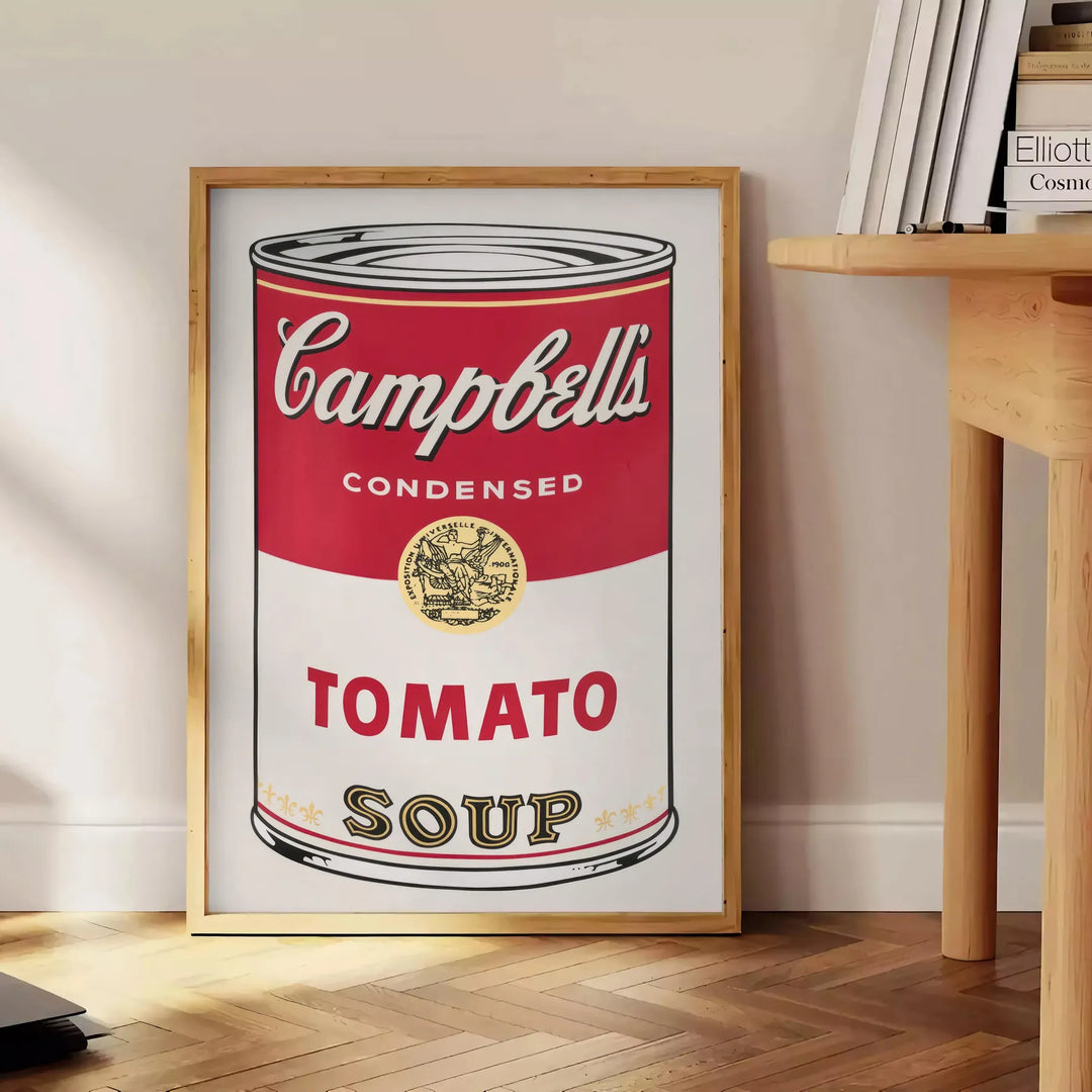 Tomato Soup Pub Art Print Travel Poster High Quality Frame Premium Print Home Decor Color