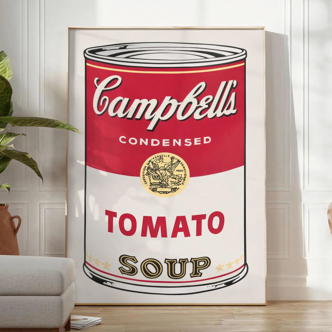 Tomato Soup Pub Art Print Travel Poster High Quality Frame Premium Print Home Decor Color