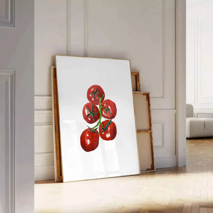 Tomatoes Kitchen Poster Travel Poster High Quality Frame Premium Print Home Decor Color