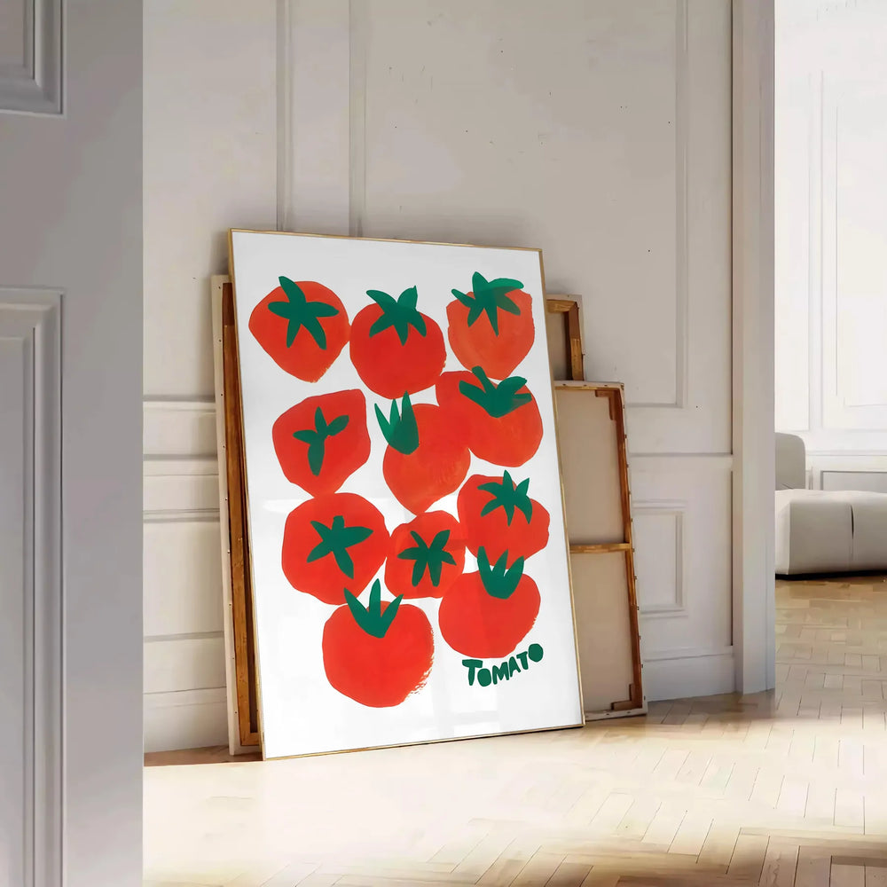 Tomatoes Kitchen Wall Print Travel Poster High Quality Frame Premium Print Home Decor Color