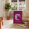 space Trust Universe yoga poster blue purple hues inspiring wall art perfect tranquil atmosphere thoughtful gift personal artwork treasure