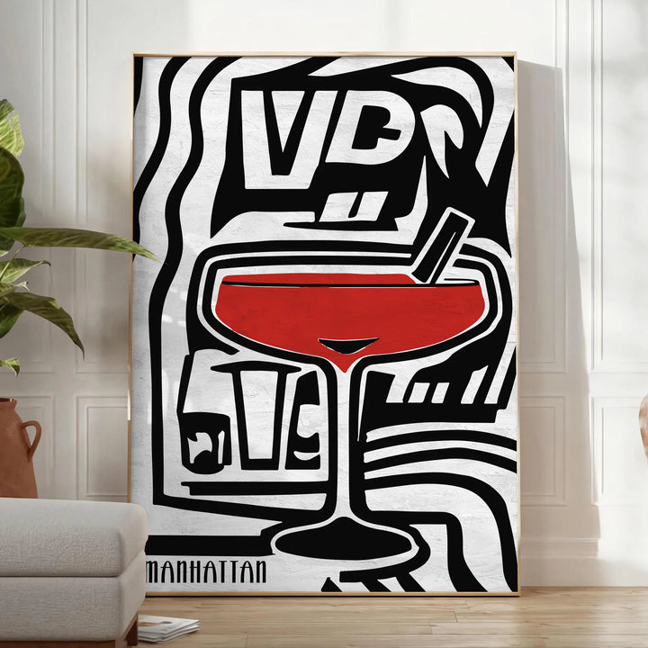 Vd Modern Art Print Travel Poster High Quality Frame Premium Print Home Decor Color