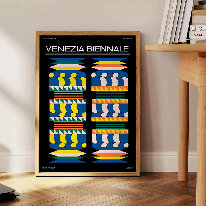 Venezia Biennale Modern Art Poster Travel Poster High Quality Frame Premium Print Home Decor Color