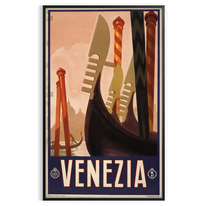 Venise Affiche de voyage Impression murale 