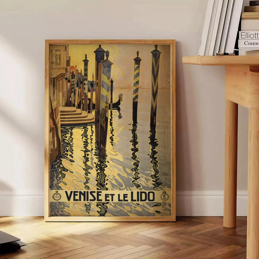 Venice Italy Travel Poster Print Travel Poster High Quality Frame Premium Print Home Decor Color