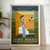 allure vintage travel Venice Simplon poster stunning piece wall art rich brown green hues unique gift home decor exquisite artwork available framed standalone print