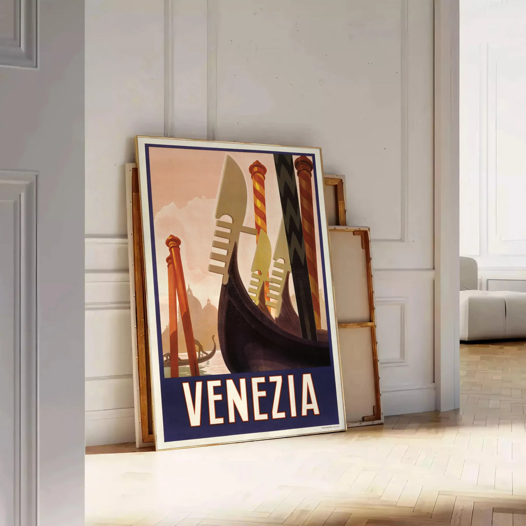 Venice Travel Poster Poster Travel Poster High Quality Frame Premium Print Home Decor Color