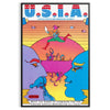 perfect blend nostalgia style Usia Vintage Retro Poster stunning blue purple hues captivating wall art ideal gift lover space available framed masterpiece unframed print