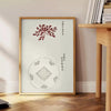 elegance vintage Japan stunning poster timeless Japanese motifs white gray tones exquisite wall art perfect gift enthusiast frame artwork touch nostalgia space