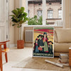 charm Pennsylvania Vintage Art Poster black green hues classic touch room artwork ideal gift space unique wall print