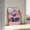 space vintage travel poster black green hues captivating wall art perfect home decor enthusiasts thoughtful gift sizes A4 cm A0 walls today
