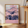space vintage travel poster black green hues captivating wall art perfect home decor enthusiasts thoughtful gift sizes A4 cm A0 walls today
