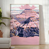 space vintage travel poster black green hues captivating wall art perfect home decor enthusiasts thoughtful gift sizes A4 cm A0 walls today