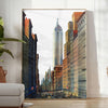 charm New York vintage black green poster classic touch room wall art timeless gift décor exquisite artwork available A4 cm A0