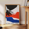 space stunning José Guerrero vintage art poster grayscale blue masterpiece classic elegance modern design perfect home office ideal gift lovers sizes A4 cm A0
