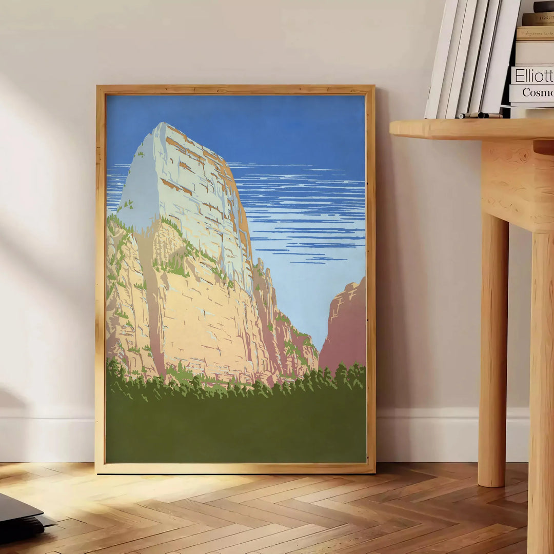 space vintage poster elegant brown green hues wall art unique gift artwork touch nostalgia room unframed options ideal enthusiasts home decorators