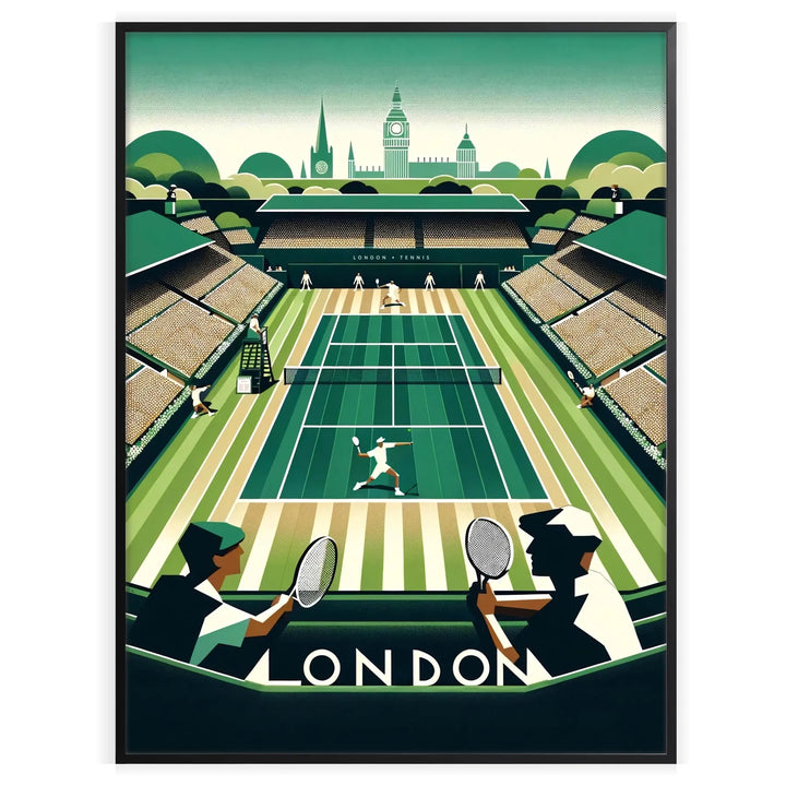 Affiche Wimbledon Affiche Tennis 4