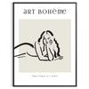 Affiche boho chic une femme art bohème parfaite touche élégance intérieur cadeau espace formats A4 cm 50x70 60x80 A0