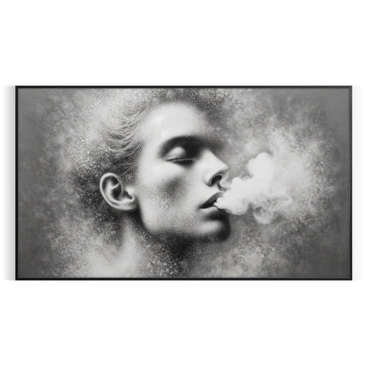 Woman Smoking Wall Art