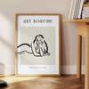 Affiche boho chic une femme art bohème parfaite touche élégance intérieur cadeau espace formats A4 cm 50x70 60x80 A0