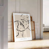 space boho wall art stunning woman theme exquisite poster charm style room perfect gift lovers unframed options decor needs