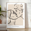 space boho wall art stunning woman theme exquisite poster charm style room perfect gift lovers unframed options decor needs