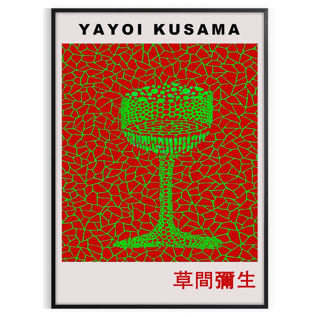 Yayoi Kusama Art 3 Travel Poster High Quality Frame Premium Print Home Decor Color