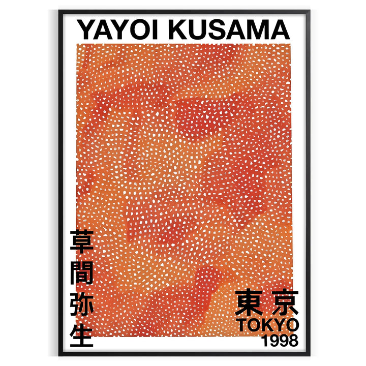 Yayoi Kusama Art Travel Poster High Quality Frame Premium Print Home Decor Color