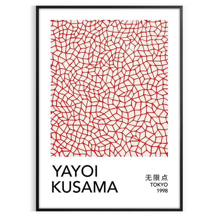 Yayoi Kusama Wall Print Travel Poster High Quality Frame Premium Print Home Decor Color