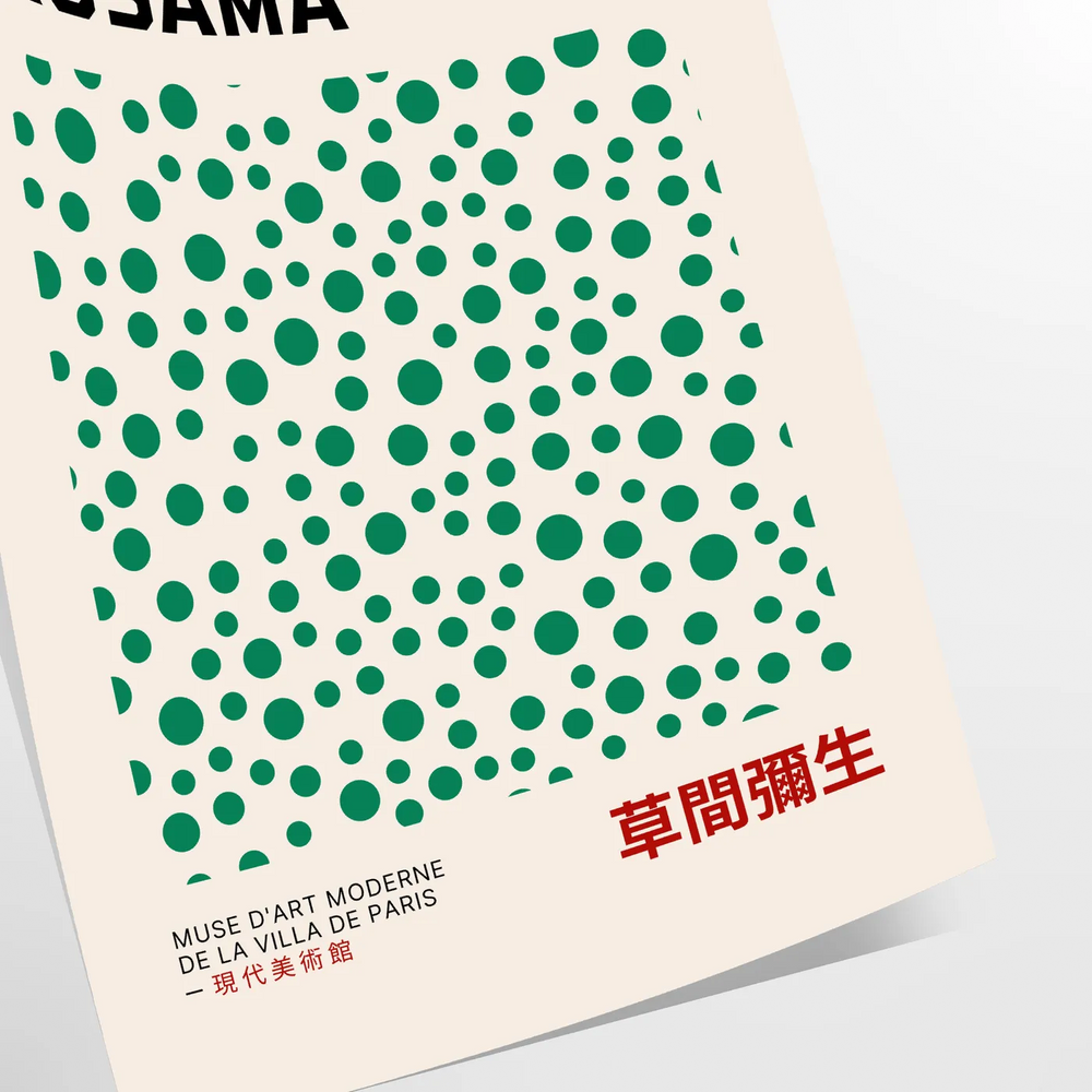 Yayoi Kusama 1 Art 1 Travel Poster High Quality Frame Premium Print Home Decor Color