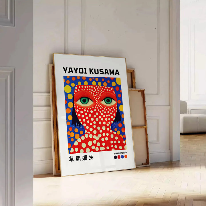 Yayoi Kusama 1 Art Print Travel Poster High Quality Frame Premium Print Home Decor Color