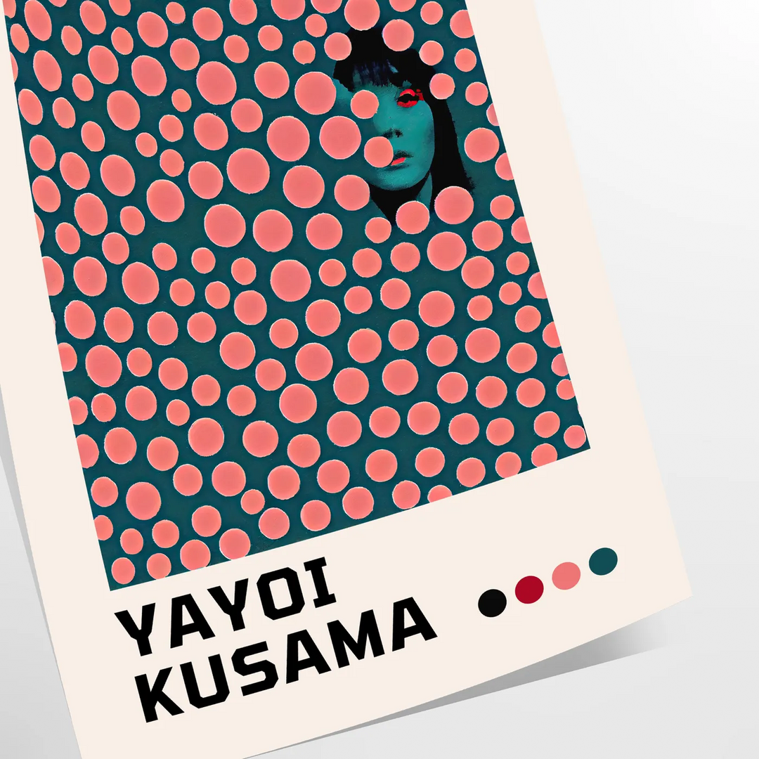 Yayoi Kusama 1 Art Travel Poster High Quality Frame Premium Print Home Decor Color