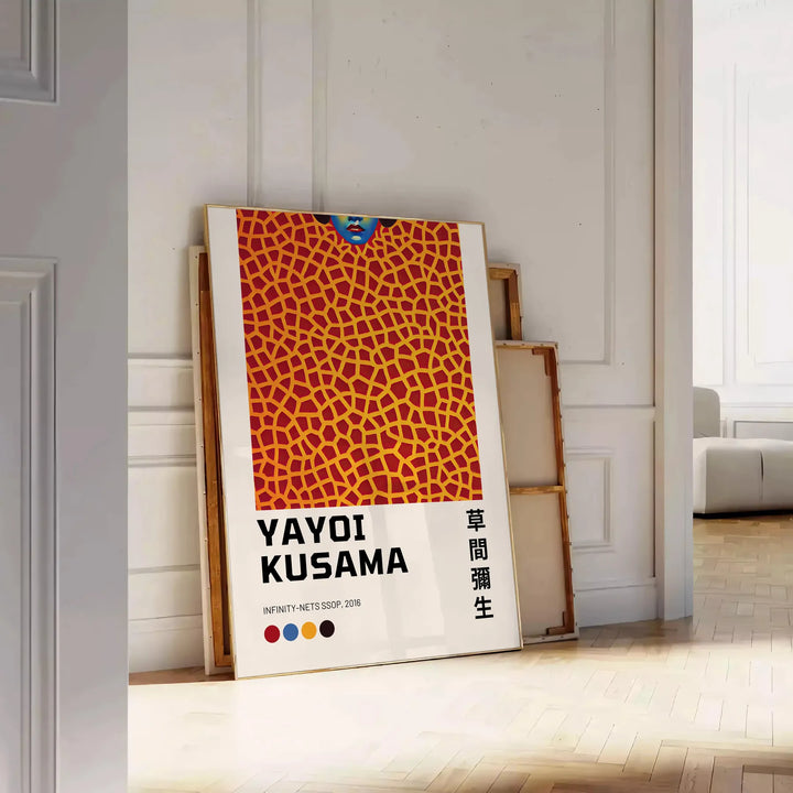 Yayoi Kusama 1 Print Travel Poster High Quality Frame Premium Print Home Decor Color