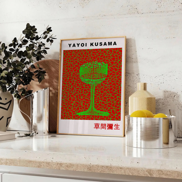 Yayoi Kusama Art 3 Travel Poster High Quality Frame Premium Print Home Decor Color