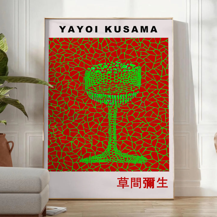 Yayoi Kusama Art 3 Travel Poster High Quality Frame Premium Print Home Decor Color