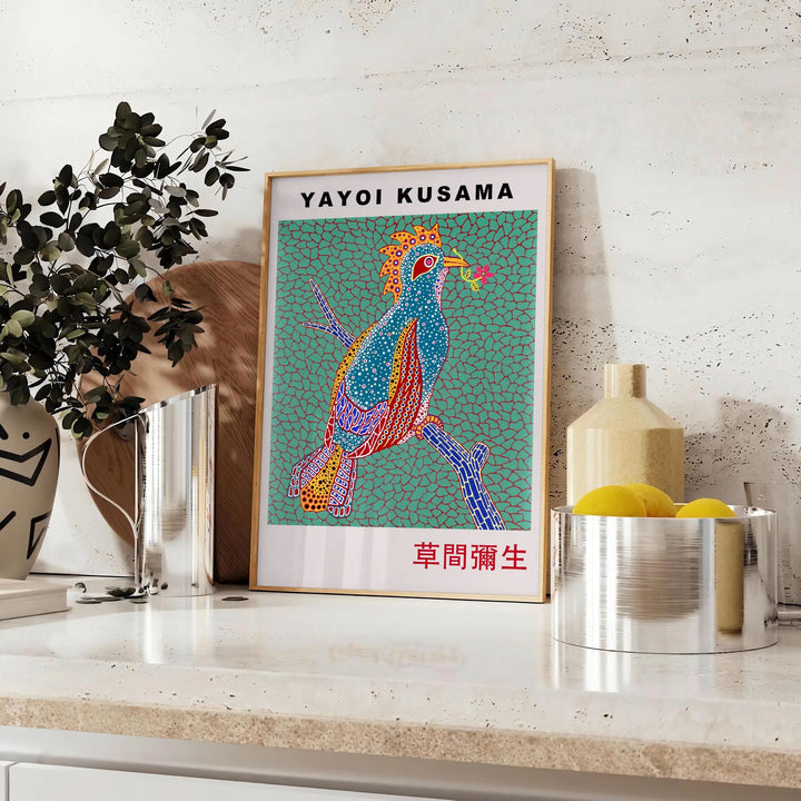 Yayoi Kusama Art Print 3 Travel Poster High Quality Frame Premium Print Home Decor Color