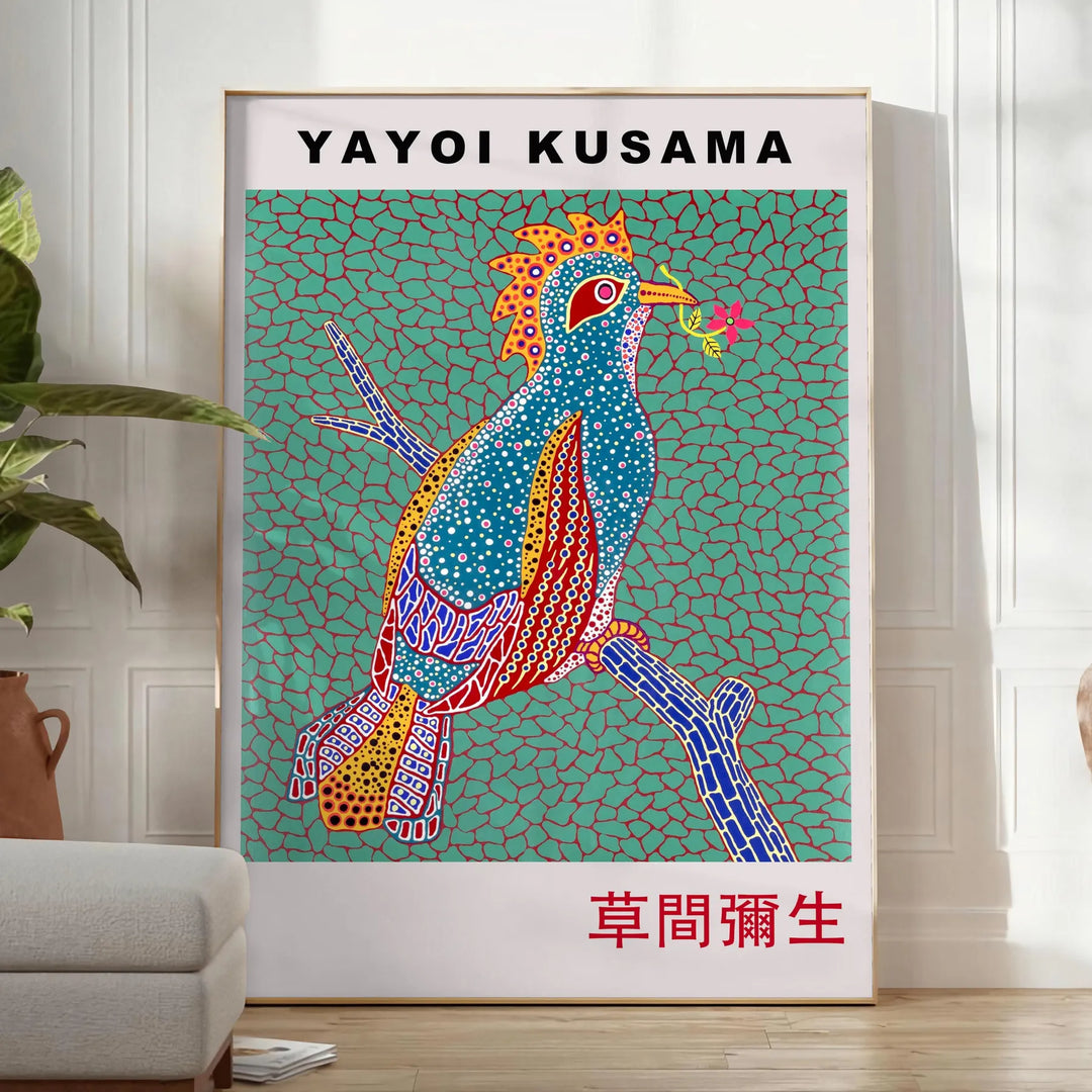 Yayoi Kusama Art Print 3 Travel Poster High Quality Frame Premium Print Home Decor Color