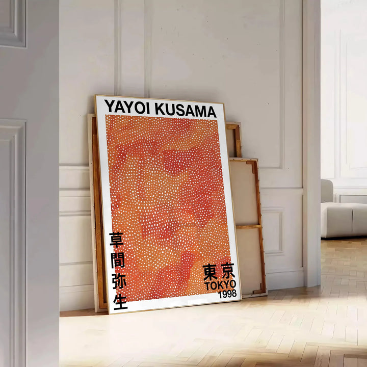 Yayoi Kusama Art Travel Poster High Quality Frame Premium Print Home Decor Color