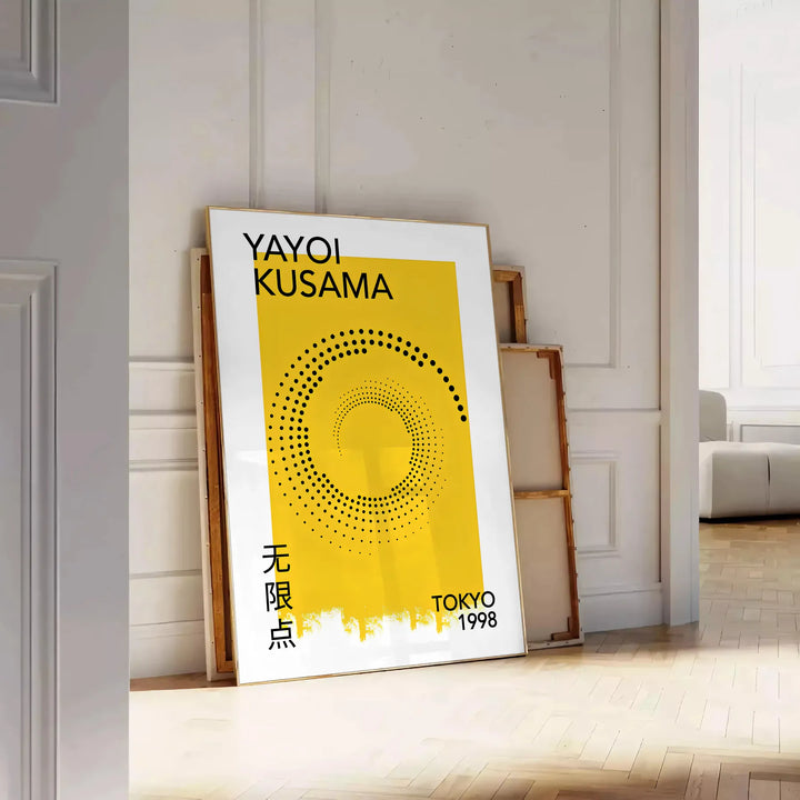 Yayoi Kusama Poster 1 Travel Poster High Quality Frame Premium Print Home Decor Color